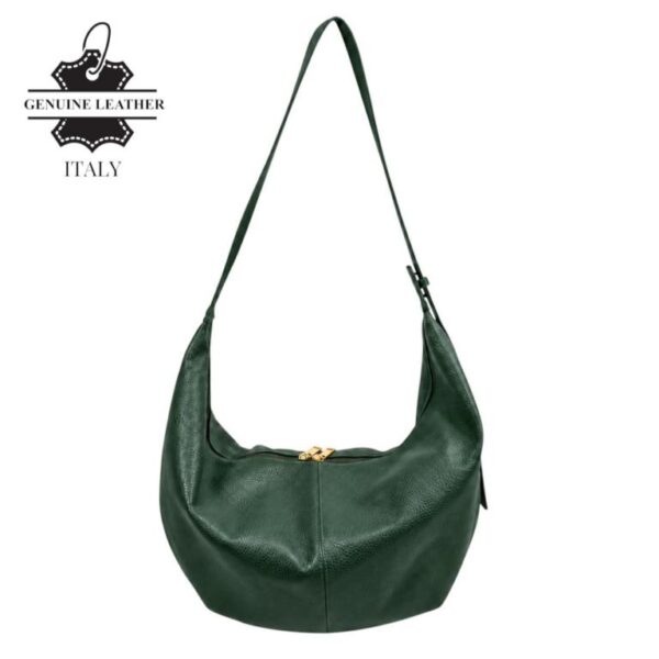 Bolso de Hombro en Piel Italiana con Costura Frontal y Gran Capacidad para Mujer - Imagen 4