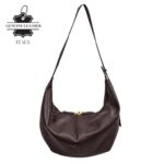 Bolso de Hombro en Piel Italiana con Costura Frontal y Gran Capacidad para Mujer - Imagen 5
