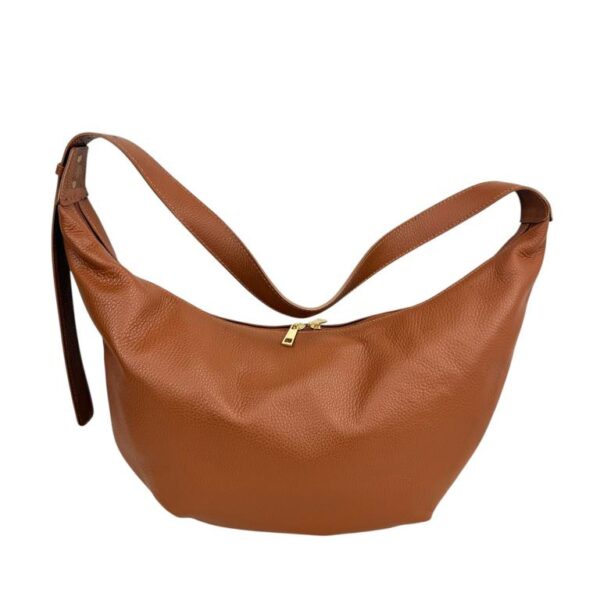 Bolso de Hombro en Piel Italiana con Costura Frontal y Gran Capacidad para Mujer - Imagen 13