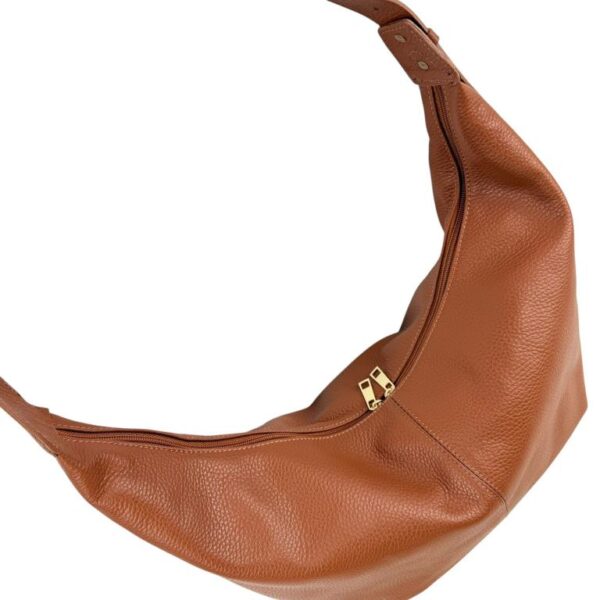Bolso de Hombro en Piel Italiana con Costura Frontal y Gran Capacidad para Mujer - Imagen 14