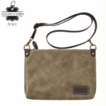 Bolso Bandolera de Mujer en Piel de Serraje Italiana para Universidad con Elegante Diseño - Imagen 8