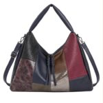 Bolso de Hombro Sintético tipo Hobo con Frontal Multicolor y Gran Capacidad para Mujer - Imagen 4