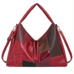 Bolso de Hombro Sintético tipo Hobo con Frontal Multicolor y Gran Capacidad para Mujer - Imagen 5