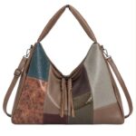 Bolso de Hombro Sintético tipo Hobo con Frontal Multicolor y Gran Capacidad para Mujer - Imagen 6