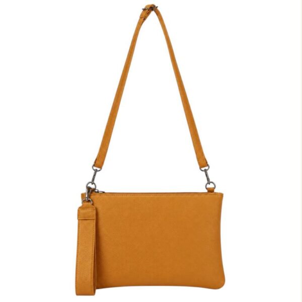 Bolso Bandolera Sintético con Asa Corta Gruesa y Bolsillo Trasero para Mujer - Imagen 10