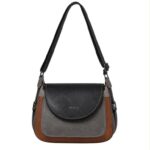 Bolso de Hombro Sintético Multicolor Maxfly con Solapa y Bolsillos Exteriores para Mujer - Imagen 8