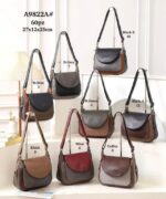 Bolso de Hombro Sintético Multicolor Maxfly con Solapa y Bolsillos Exteriores para Mujer - Imagen 2