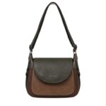 Bolso de Hombro Sintético Multicolor Maxfly con Solapa y Bolsillos Exteriores para Mujer - Imagen 2