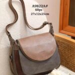 Bolso de Hombro Sintético Multicolor Maxfly con Solapa y Bolsillos Exteriores para Mujer