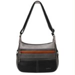 Bolso de Hombro Sintético Maxfly con Diseño Multicolor y 6 Cremalleras para Mujer - Imagen 5