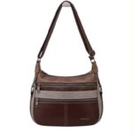 Bolso de Hombro Sintético Maxfly con Diseño Multicolor y 6 Cremalleras para Mujer - Imagen 7