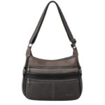 Bolso de Hombro Sintético Maxfly con Diseño Multicolor y 6 Cremalleras para Mujer - Imagen 8