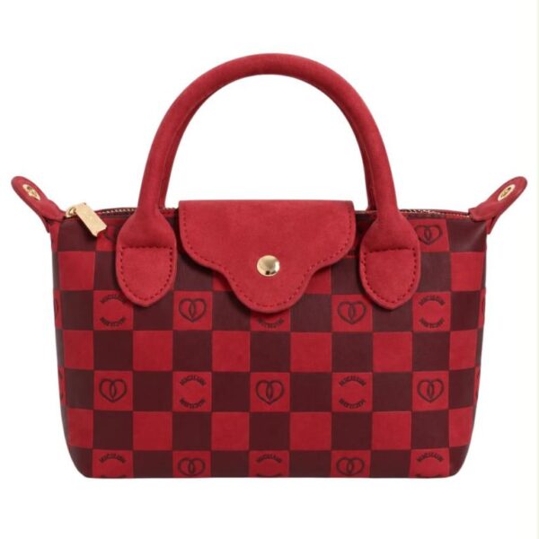 Bolso de Mano Sintético y Compacto Micussi de Mujer con Mini Solapa y Tira Bandolera - Imagen 6