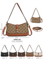 Bolso de Hombro Sintético Bicolor D. Cristina con Mini Solapa, Cremallera y Asa Larga para Mujer - Imagen 6