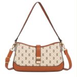Bolso de Hombro Sintético Bicolor D. Cristina con Mini Solapa, Cremallera y Asa Larga para Mujer - Imagen 5