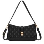 Bolso de Hombro Sintético Bicolor D. Cristina con Mini Solapa, Cremallera y Asa Larga para Mujer - Imagen 4