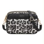 Bolso Bandolera Sintético Maxfly con Diseño Animal Print y 4 Compartimentos para Mujer - Imagen 3