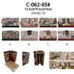 Cartera Sintética Muñeca Sweet Candy con Tarjetero Extraíble y Cremallera con Llave Mujer