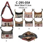 Bolso de Hombro Sintético Muñeca Sweet Candy con Asa Larga y 2 Compartimentos Mujer