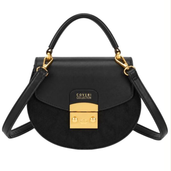 Bolso de Mano Sintético Coveri Collection a 2 Tonos para Mujer con Solapa Original - Imagen 5