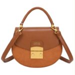 Bolso de Mano Sintético Coveri Collection a 2 Tonos para Mujer con Solapa Original - Imagen 6