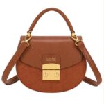 Bolso de Mano Sintético Coveri Collection a 2 Tonos para Mujer con Solapa Original