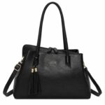 Bolso de Hombro Coveri Collection con Silueta Asimétrica y 3 Compartimentos para Mujer - Imagen 5