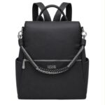 Mochila Antirrobo en Nylon Coveri Collection con Asa Larga de Cuerda y Bolsillo Frontal - Imagen 6