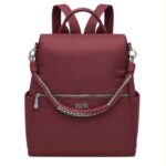 Mochila Antirrobo en Nylon Coveri Collection con Asa Larga de Cuerda y Bolsillo Frontal - Imagen 4