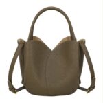 Bolso de Mano Sintético de Mujer con Forma Original y Bolsito Extra con Cremallera - Imagen 2