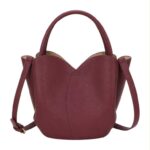 Bolso de Mano Sintético de Mujer con Forma Original y Bolsito Extra con Cremallera - Imagen 4