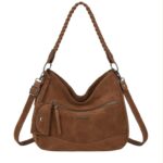 Bolso de Hombro Sintético Charro con Bolsillos Exteriores y Monedero Extra para Mujer - Imagen 3
