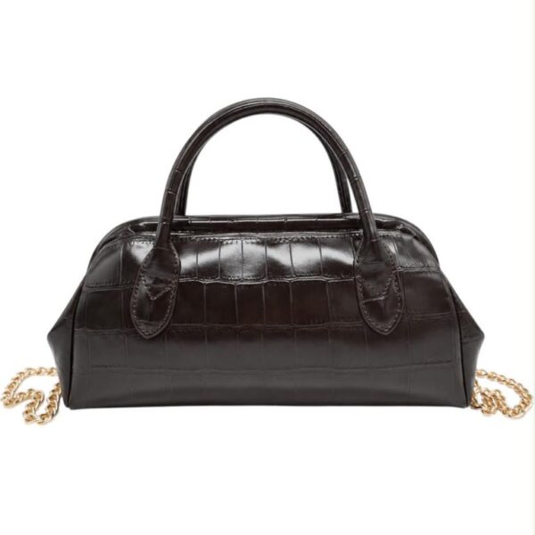 Bolso de Mano Sintético para Mujer con Diseño Coco, Imán y Asa Extraíble de Cadena Dorada - Imagen 6