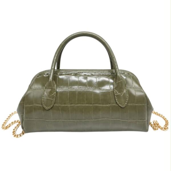 Bolso de Mano Sintético para Mujer con Diseño Coco, Imán y Asa Extraíble de Cadena Dorada - Imagen 2