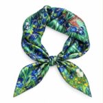 Pañuelo Cuadrado de Seda para Mujer con Bonitos Estampados y Gran Calidad - Imagen 19
