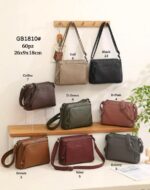 Bolso de Hombro Sintético Maxfly de Mujer con 4 Bolsillos con Cierre de Cremallera - Imagen 2