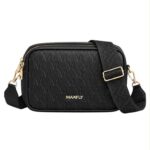 Bolso Bandolera Sintético Maxfly con 3 Bolsillos con Cierre de Cremallera para Mujer - Imagen 3