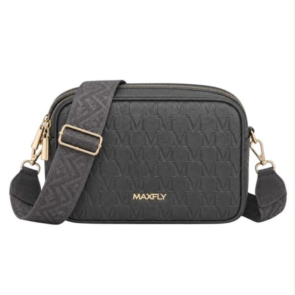 Bolso Bandolera Sintético Maxfly con 3 Bolsillos con Cierre de Cremallera para Mujer - Imagen 6
