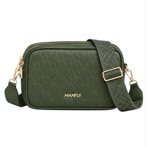 Bolso Bandolera Sintético Maxfly con 3 Bolsillos con Cierre de Cremallera para Mujer - Imagen 4