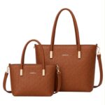 Juego de 2 Bolsos Shopper Sintéticos Maxfly de Mujer con Elegante Diseño y Gran Calidad - Imagen 6