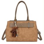 Bolso de Mano Sintético con Frontal Decorativo, Osito, Cuerda y Bolsillo Trasero para Mujer - Imagen 2