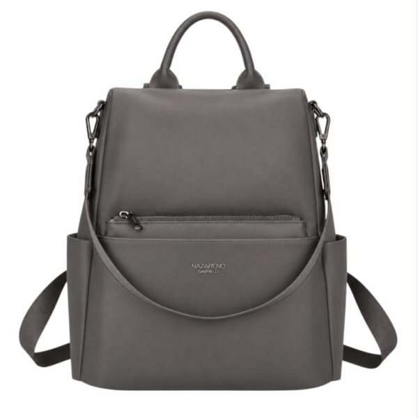 Mochila Antirrobo en Nylon Nazareno Gabrielli para Mujer con Neceser Extra y Gran Capacidad - Imagen 5