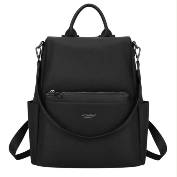Mochila Antirrobo en Nylon Nazareno Gabrielli para Mujer con Neceser Extra y Gran Capacidad - Imagen 6