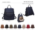 Mochila Antirrobo en Nylon Nazareno Gabrielli para Mujer con Neceser Extra y Gran Capacidad - Imagen 9