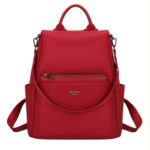 Mochila Antirrobo en Nylon Nazareno Gabrielli para Mujer con Neceser Extra y Gran Capacidad - Imagen 8