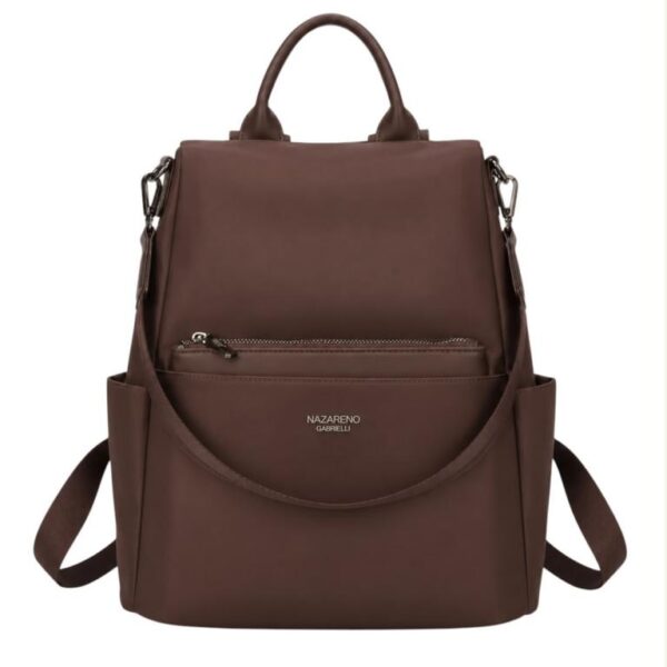 Mochila Antirrobo en Nylon Nazareno Gabrielli para Mujer con Neceser Extra y Gran Capacidad - Imagen 3