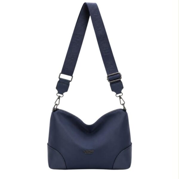 Bolso Bandolera en Nylon Tipo Hobo para Mujer con Bolsillo Trasero y Compartimentos Internos - Imagen 5