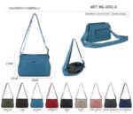 Bolso de Hombro en Nylon para Mujer Nazareno Gabrielli con 4 Compartimentos - Imagen 10