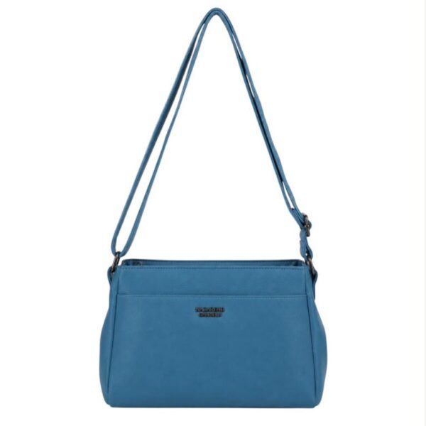 Bolso de Hombro en Nylon para Mujer Nazareno Gabrielli con 4 Compartimentos - Imagen 5