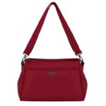 Bolso de Hombro en Nylon para Mujer Nazareno Gabrielli con 4 Compartimentos - Imagen 7